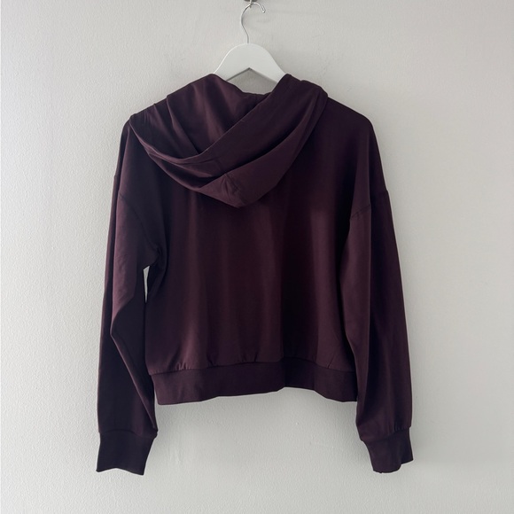 VUORI Halo Modern Full Zip Hoodie in Raisin S - Picture 7 of 7